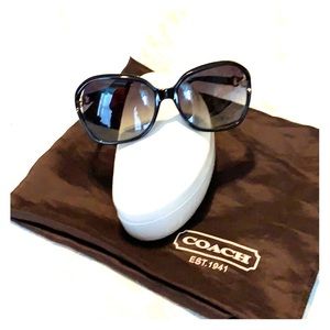 Coach sunglasses with case